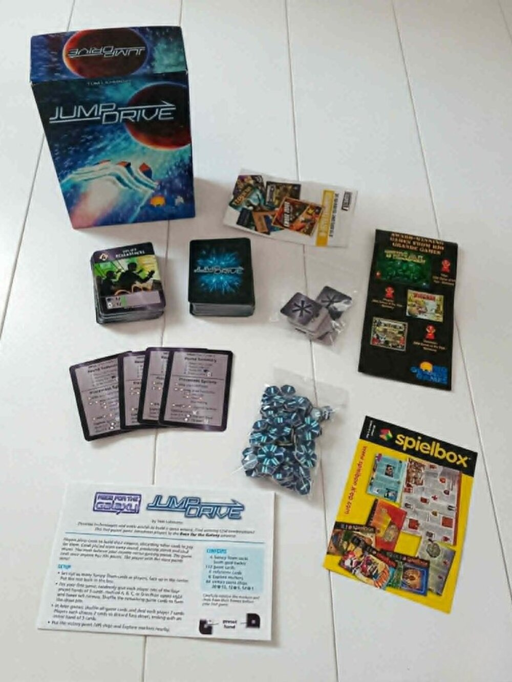 Jump Drive Board Game (Rio Grande Games, 2016) Complete